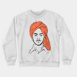 Bhagat Singh The Punjabi Indian Hero Freedom Fighter shirt Crewneck Sweatshirt